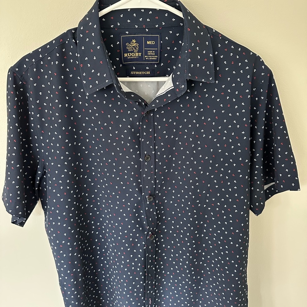 Navy Blue Men's Shirt